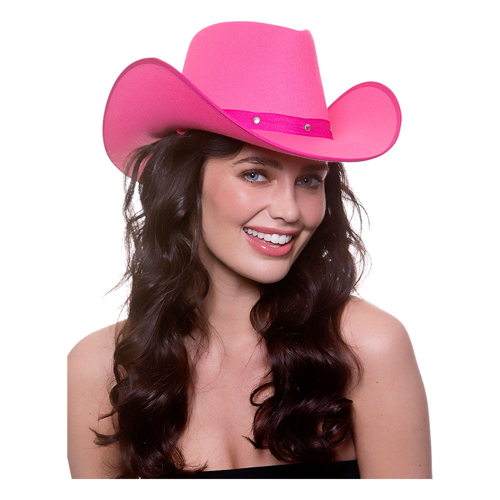 Hot Pink Texas Cowboy Hat