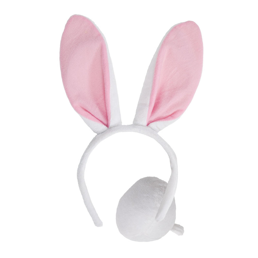 Kids White Easter Bunny - Ears & Tail