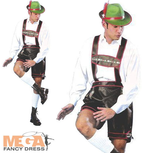 German Lederhosen Traditional Folk Costume