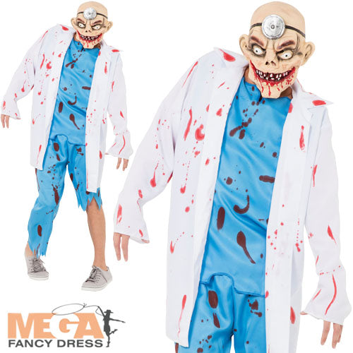 Men's Zombie Surgeon Halloween Costume