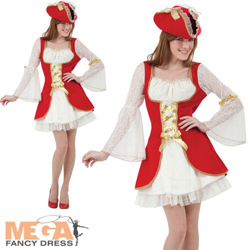 Red Pirate Costume