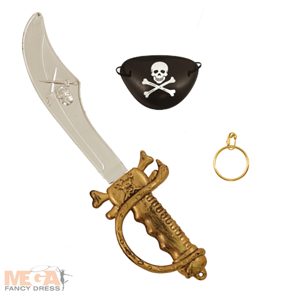 Kids Pirate Accessory Set Value Pack Pirate Accessory