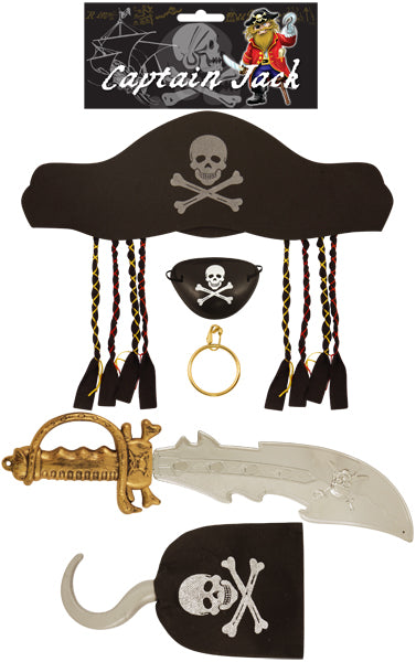 Pirate Accessory Value Bundle Seafaring Costume Set