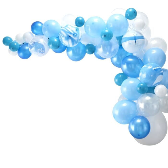 Quality Blue Balloons Arch Kit 70 Assorted Baby Birthday Party