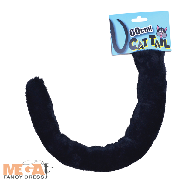 Cat Tail Costume Accessory for Ladies Animal Outfit