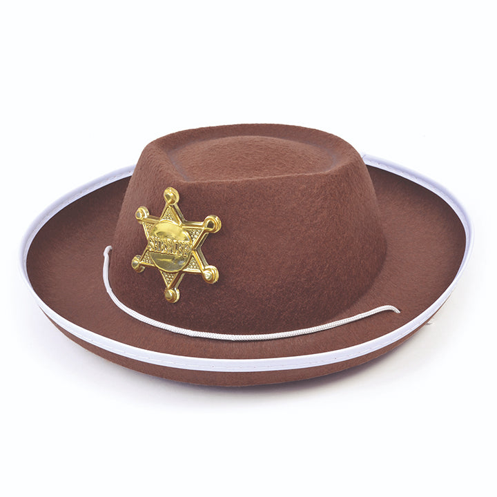 Kids Brown Cowboy Hat