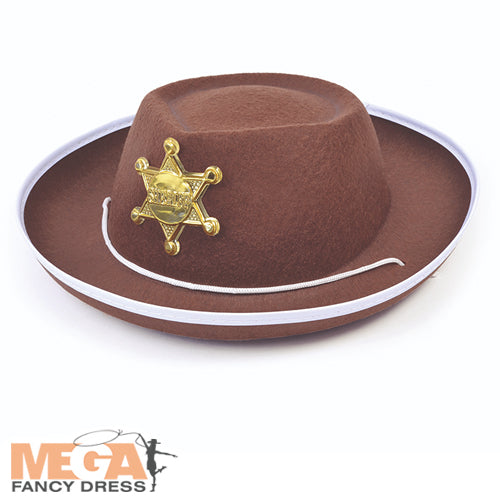 Kids Brown Cowboy Hat