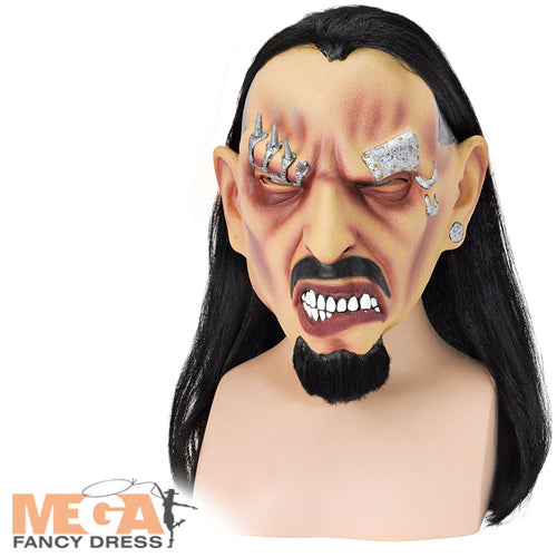 Pierced Freak Mask Horror Costume Accessory