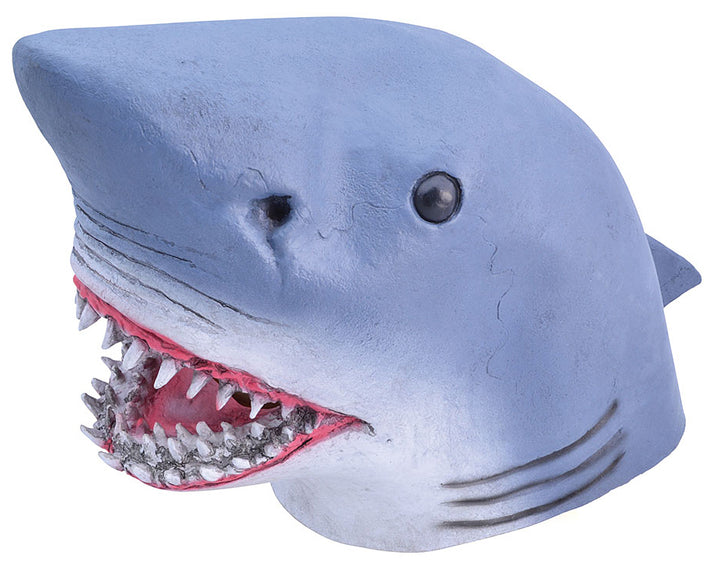 Mens Ladies Shark Head Mask Sea Animal Costume Accessory