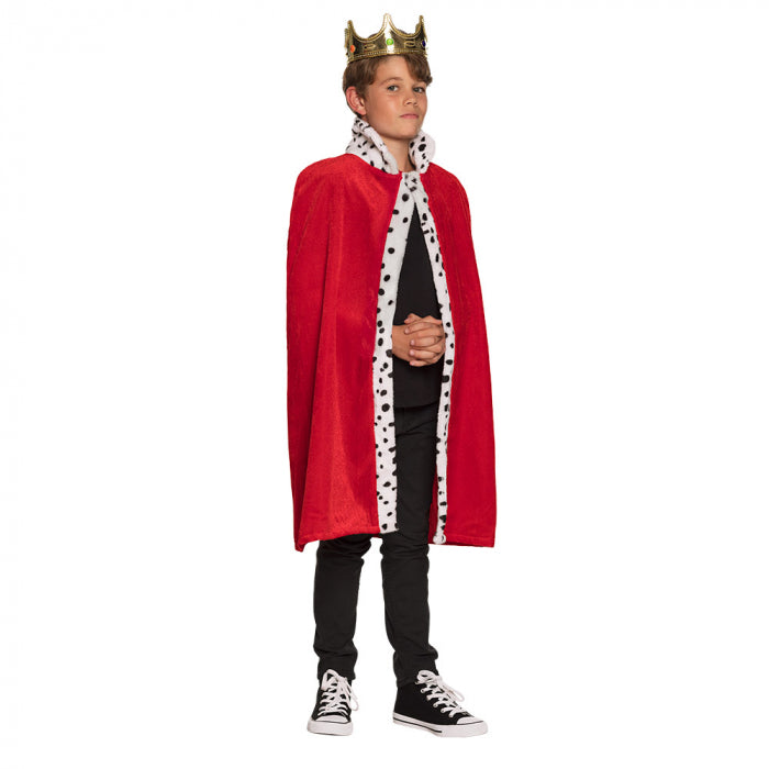 Kids Royal Robe - Red