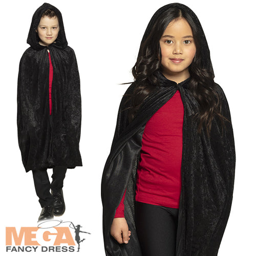 Black cape hotsell fancy dress child