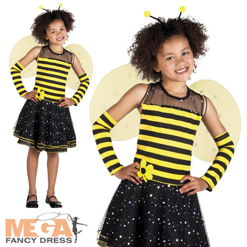 Girls Bumblebee Insect Bee Animal Costume