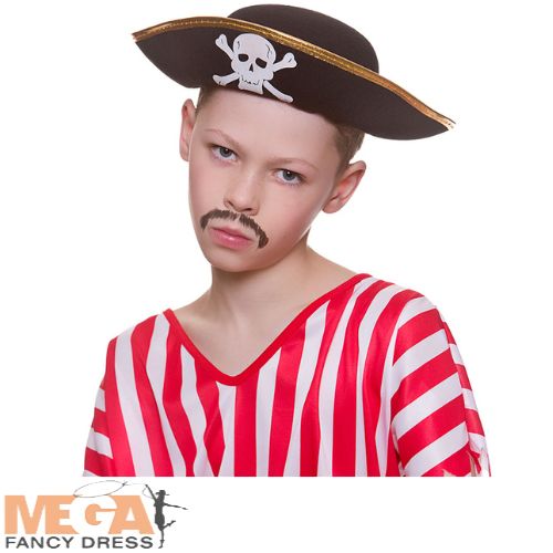 Kids Pirate Hat Buccaneer Accessory