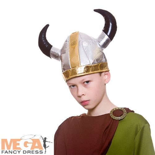 Kids Viking Helmet Historical Warrior Accessory