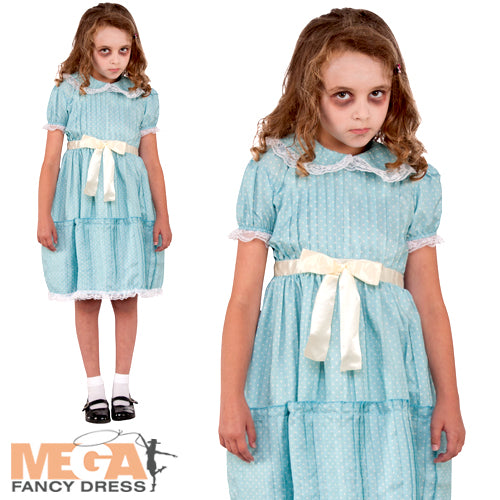 Kids Creepy Sister Horror Costume