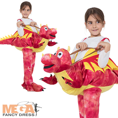 Dragon Step In Kids Costume Mythical Creature Attire