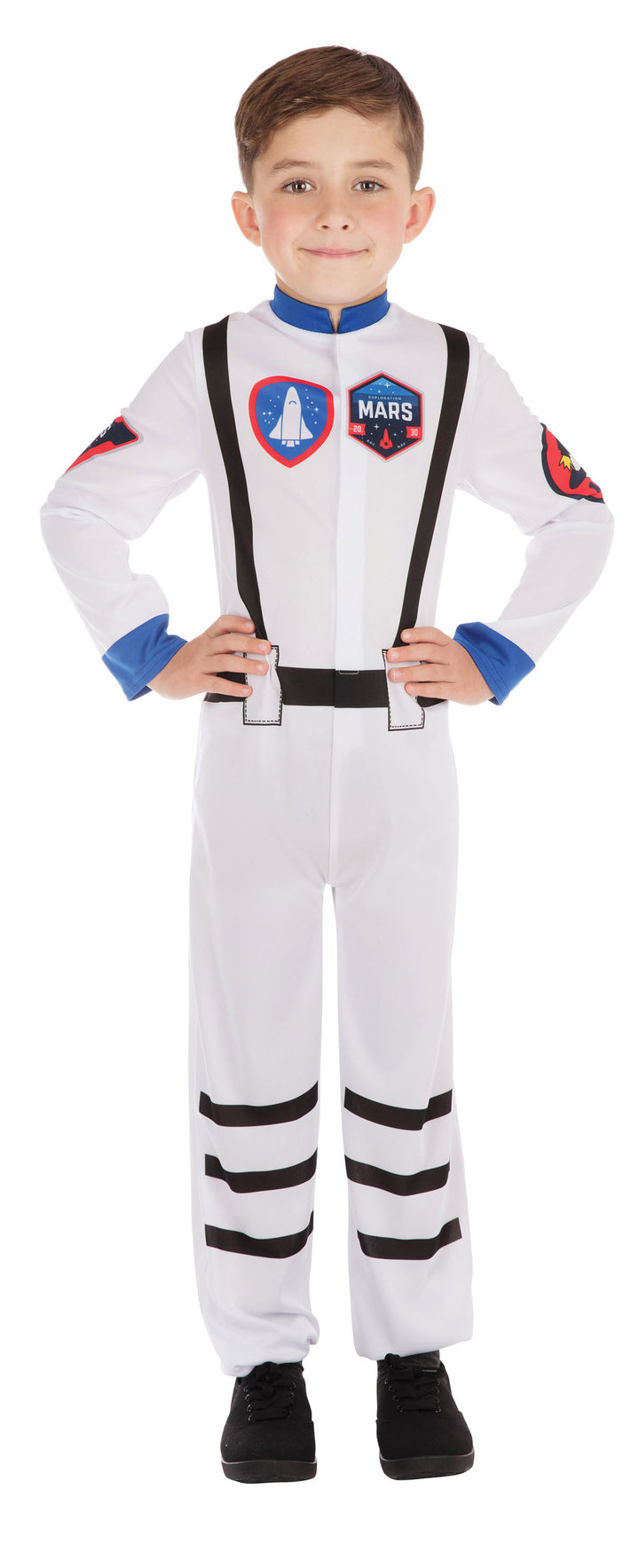 Boys Spaceman Astronaut Uniform World Book Day Costume
