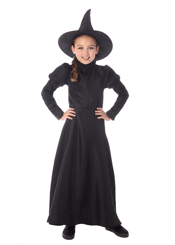 Girls Classic Wicked Witch Book Day Costume