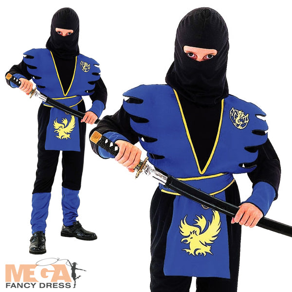 Boys Ninja Assassin Samurai Halloween Costume
