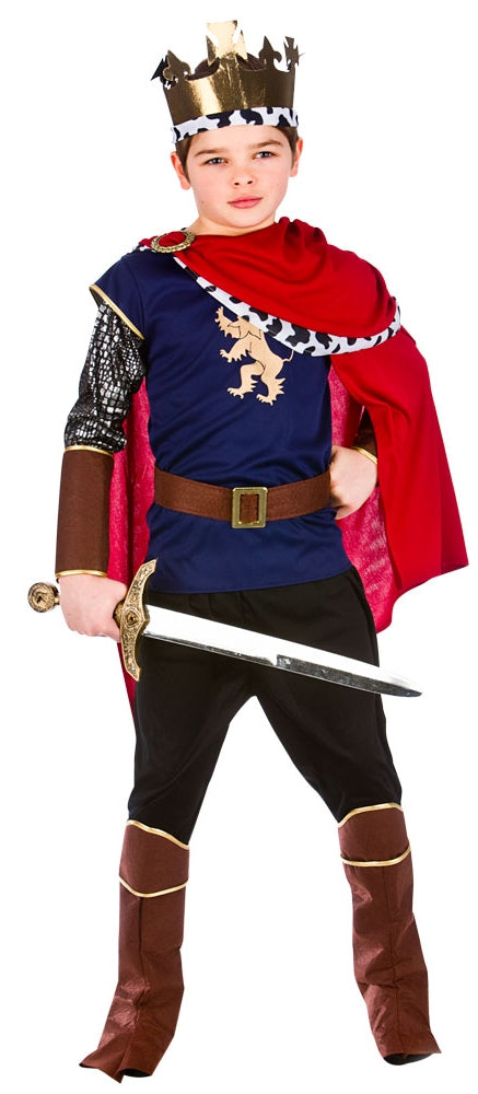 Deluxe Medieval King Historical Costume