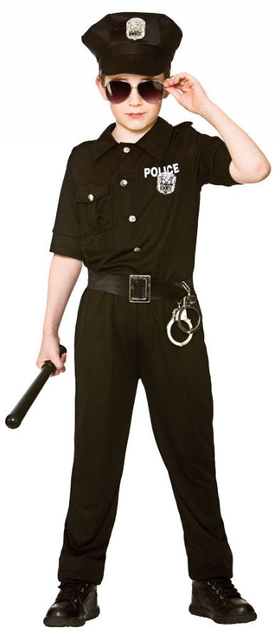 New York Cop Boys Law Enforcement Costume
