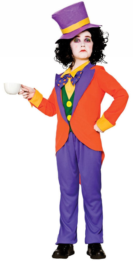 Mad Hatter Boys Wonderland Costume