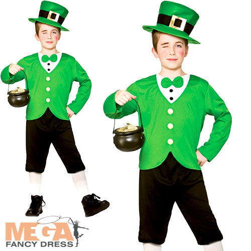 Funny Leprechaun Boy Folklore Costume – Mega Fancy Dress