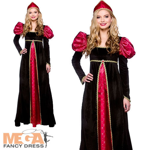 Medieval Queen Historical Costume