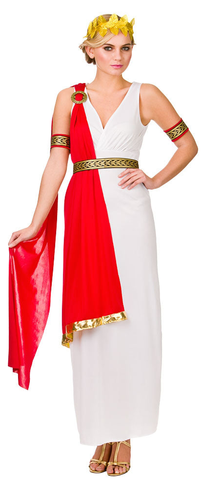 Ladies Glamorous Roman Lady Historical Costume