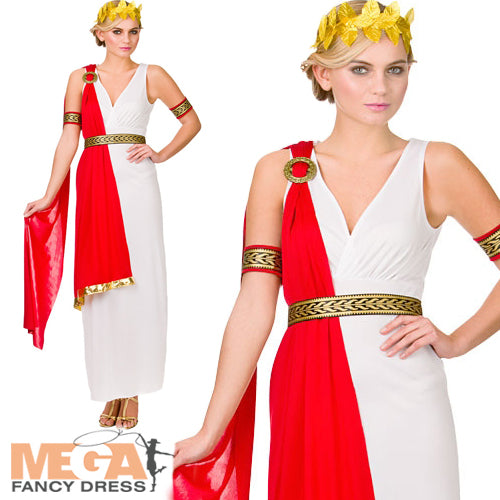 Ladies Glamorous Roman Lady Historical Costume