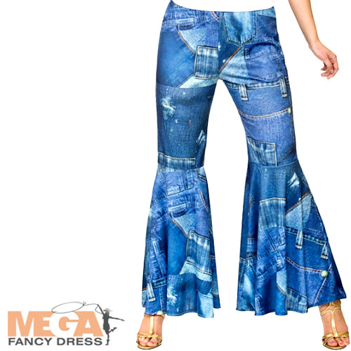 Funky Jeans Hippie 60s Ladies Trousers