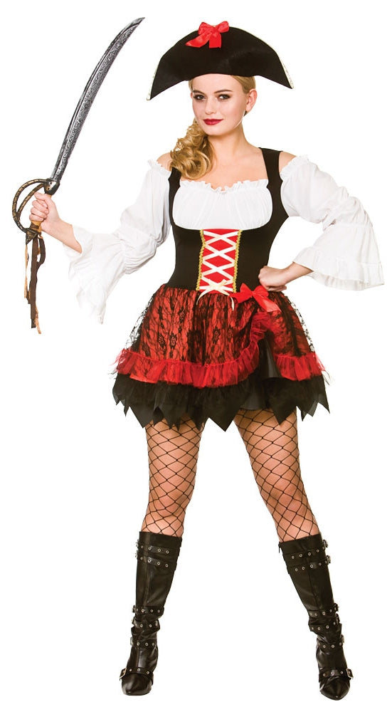 Charming Pirate Adventure Ladies Costume