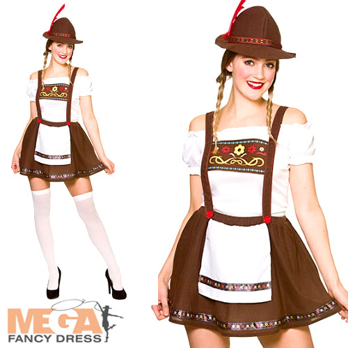 Bavarian Beer Maid German Festival Ladies Costume