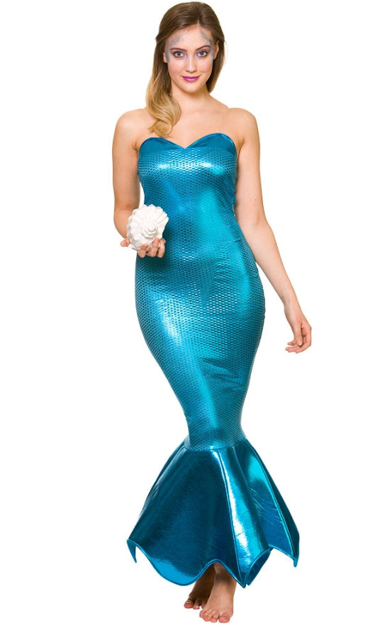 Mermaid Beauty Fantasy Ladies Costume