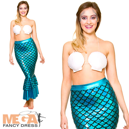 Mermaid Skirt Fantasy Ladies Accessory