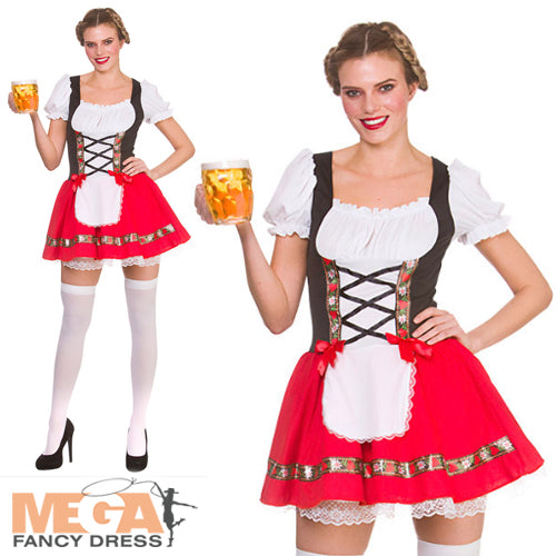 Oktoberfest Beer Girl German Festival Ladies Costume