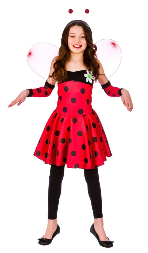 Lovely Ladybug Insect Girls Costume