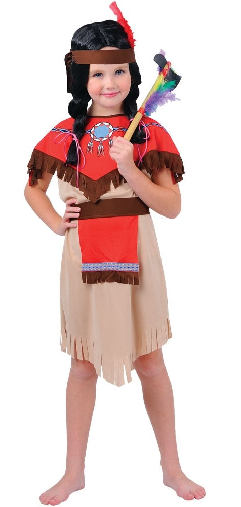 Girls Native Indian Costume