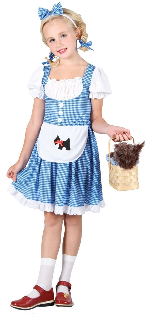 Girls Story Book Dorothy Costume