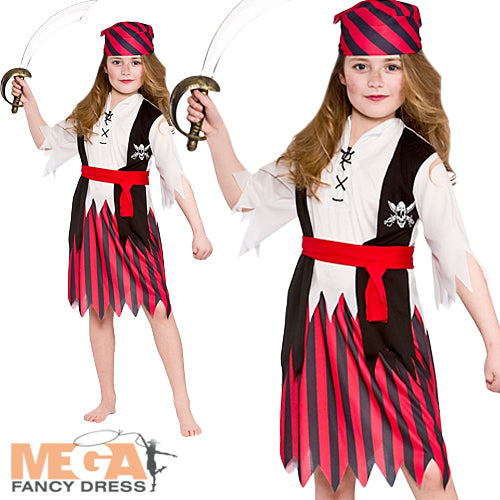 Shipwreck Pirate Adventure Girls Costume