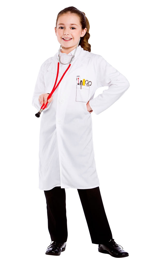 Doctors Medical Kids Coat Costume