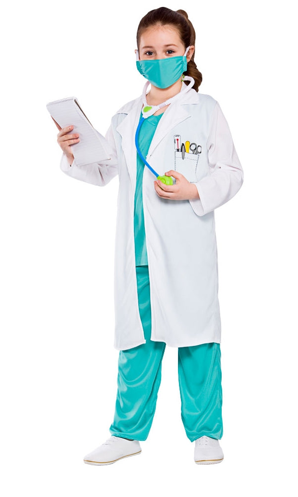 Hospital Doctor Medical Kids Costume