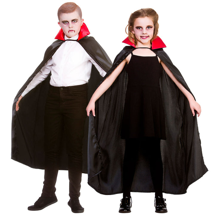 Kids Deluxe Vampire Cape Gothic Accessory