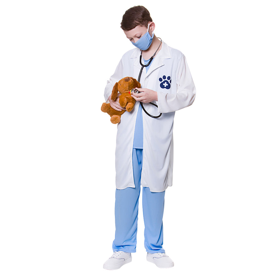 Kids Animal Loving Veterinarian Costume