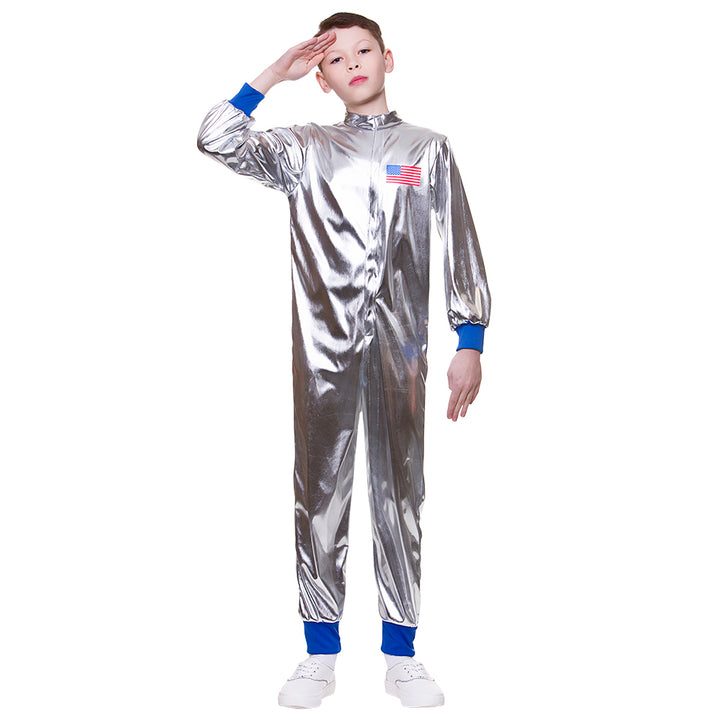 Kids Astronaut Flightsuit Space Costume