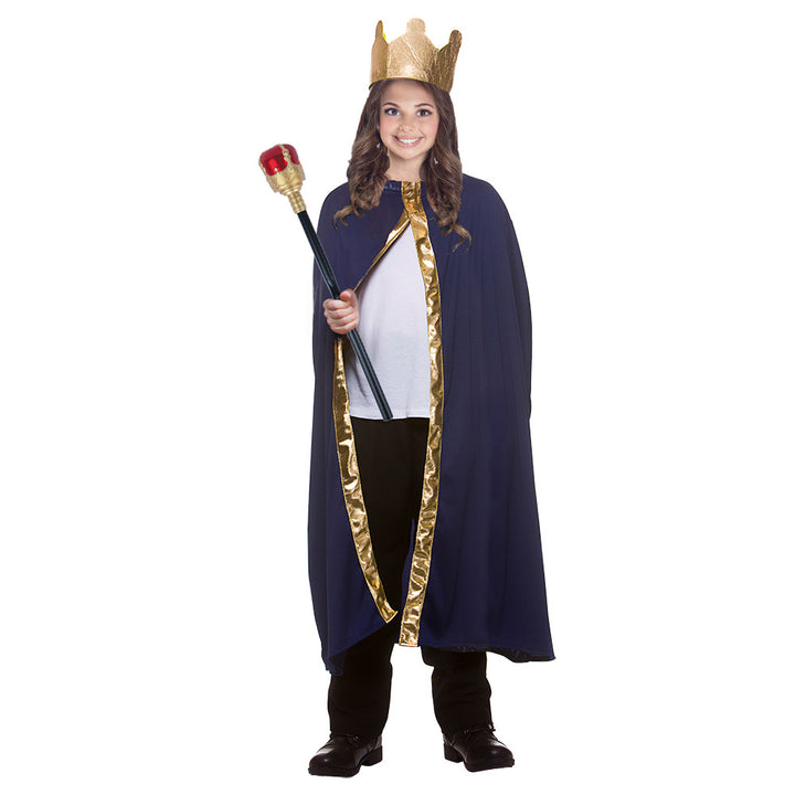 King or Queen Robe for Kids Royal Costume