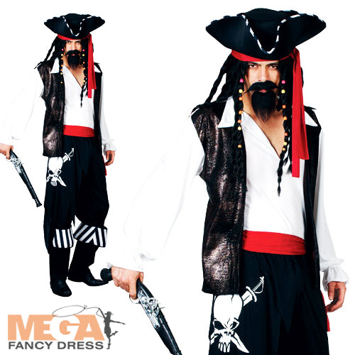 High Seas Buccaneer Deluxe Pirate Adventure Costume