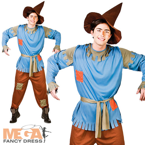 Men's Scarecrow Themed Costume