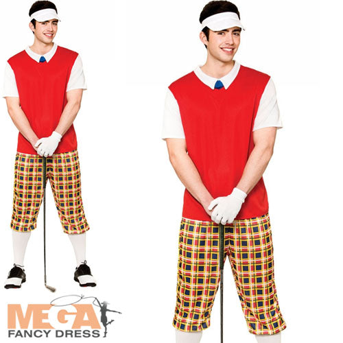 Funny Pub Golfer Men's Costume
