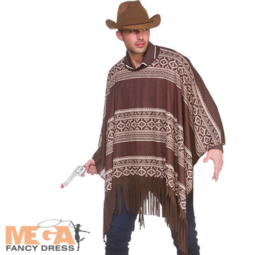 Western Cowboy Poncho